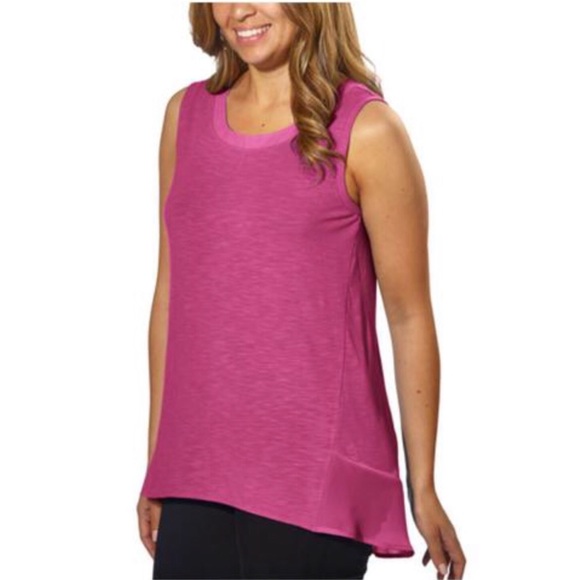 ADRIENNE VITTADINI high-low sleeveless blouse - Picture 1 of 8